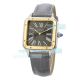 TW Factory Replica Cartier Santos-Dumont Grey Dial Couple Watches (6)_th.jpg